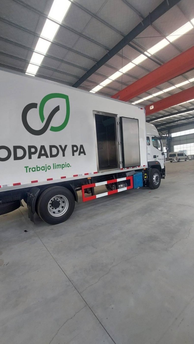 Camión de recolección de ODPADY PA